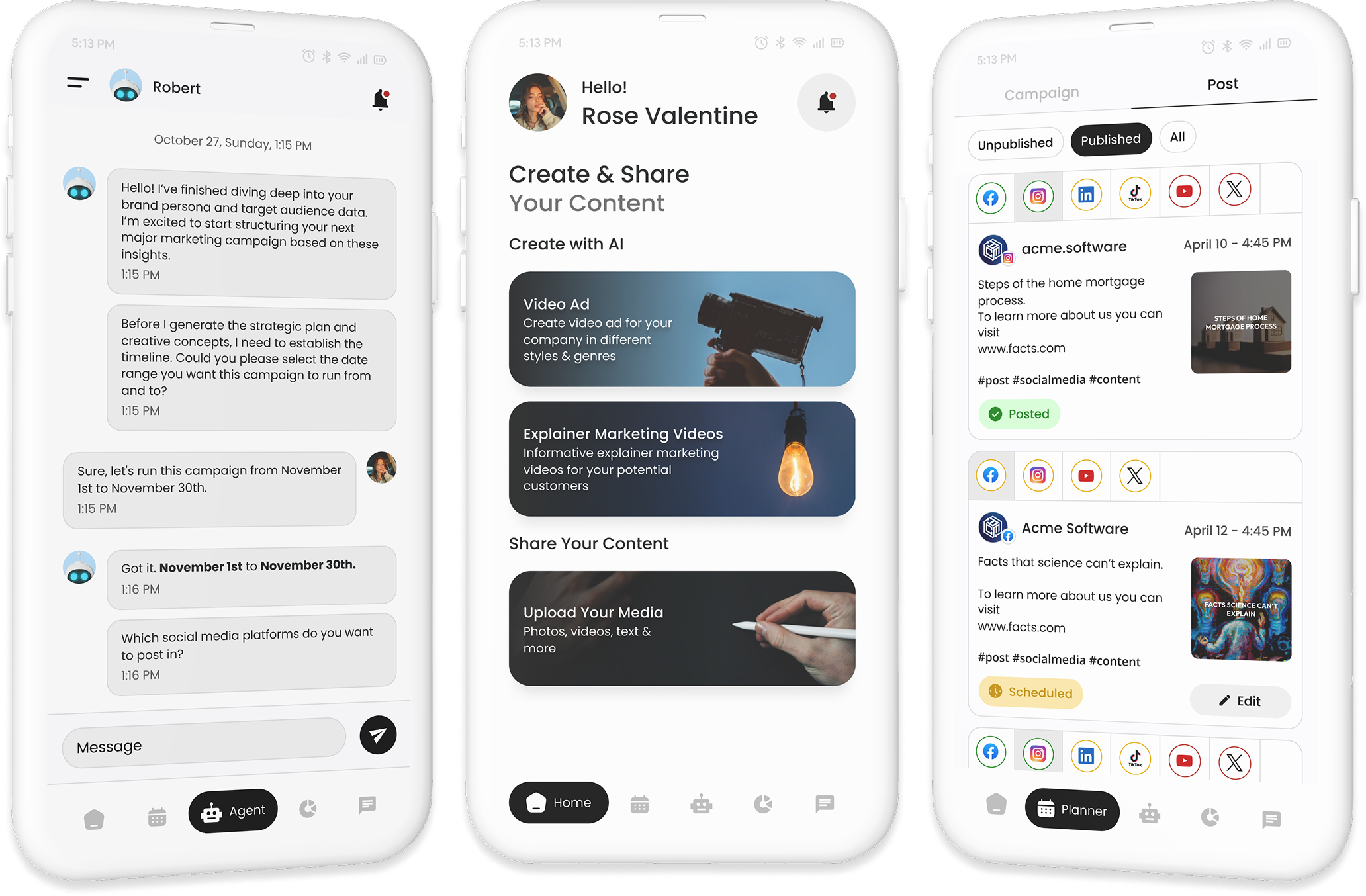 The All-in-One AI Social Media Manager for Explosive Growth